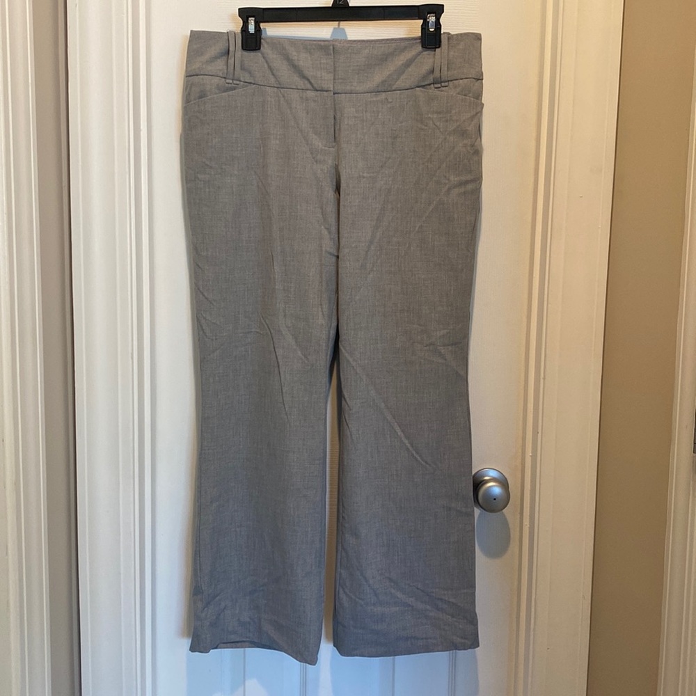 The Limited Cassidy Fit Dress Pant, Size 12 short, light gray